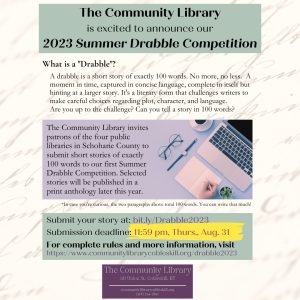 Summer Drabble Competition Poster